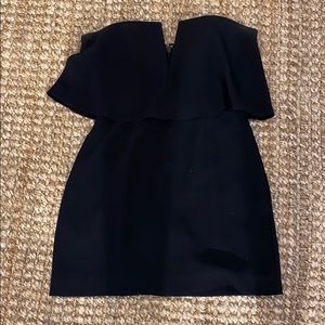 Black strapless BCBG dress size 6